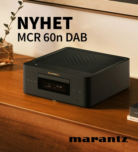 Marantz MCR 60n dab streamer og cd-spiller forsterker